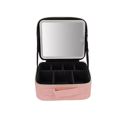 Makeup Case with Mirror Illuminator