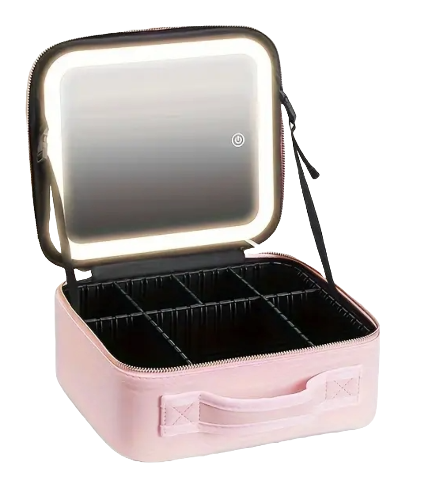 Makeup Case with Mirror Illuminator