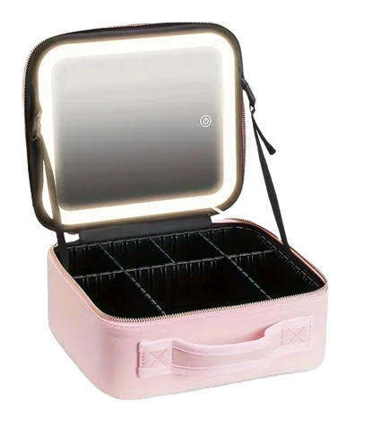 Makeup Case with Mirror Illuminator